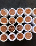 Griekenland. 1 Cent 2002/2023 (1150 monete) in 23 rotolini, Postzegels en Munten