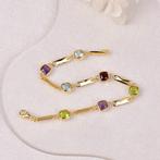 Sans Prix de Réserve - Bracelet Argent - Gemmes mixtes -, Bijoux, Sacs & Beauté, Bijoux anciens