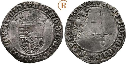 Plaque ( Doppelgroschen ) o J Lothringen: Antoine, 1508-1..., Timbres & Monnaies, Monnaies | Europe | Monnaies non-euro, Envoi
