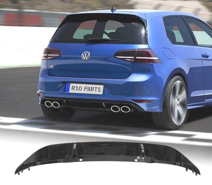DIFFUSEUR ARRIÈRE VOLKSWAGEN VW GOLF 7 12-17 LOOK R LINE, Auto-onderdelen, Carrosserie, Verzenden