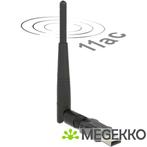 Delock 12462 USB 2.0 Dual Band WLAN ac/a/b/g/n Stick 433 +, Verzenden, Nieuw