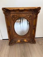 Schouwspiegel - Hout - Barok glas goud
