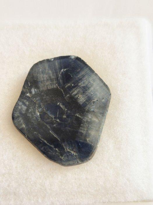 Saffier Plak- 12.25 t - (1), Collections, Minéraux & Fossiles