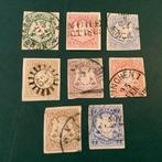 Bavière 1867/1868 - Armoiries non perforées - Michel 12/21, Timbres & Monnaies, Timbres | Europe | Allemagne
