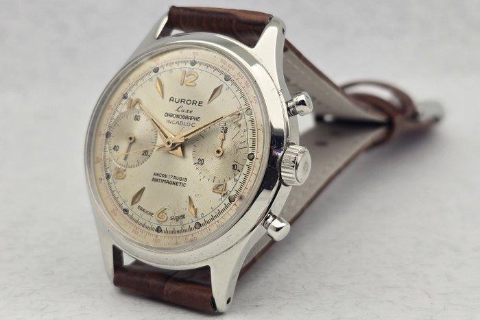 Chronographe Suisse - Aurore Luxe - Cal. Vênus 188 - Zonder, Handtassen en Accessoires, Horloges | Heren