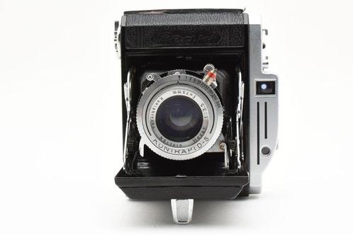 Konica Pearl II with Hexar 3.5/75mm tt tt 120 / medium, Audio, Tv en Foto, Fotocamera's Analoog