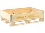 Opzetrand pallet europallet 120x80cm gebruikt - scharnier..., Ophalen of Verzenden