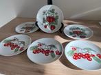 Limoges - Service à dessert (6) - Fruiots rouges -, Antiek en Kunst
