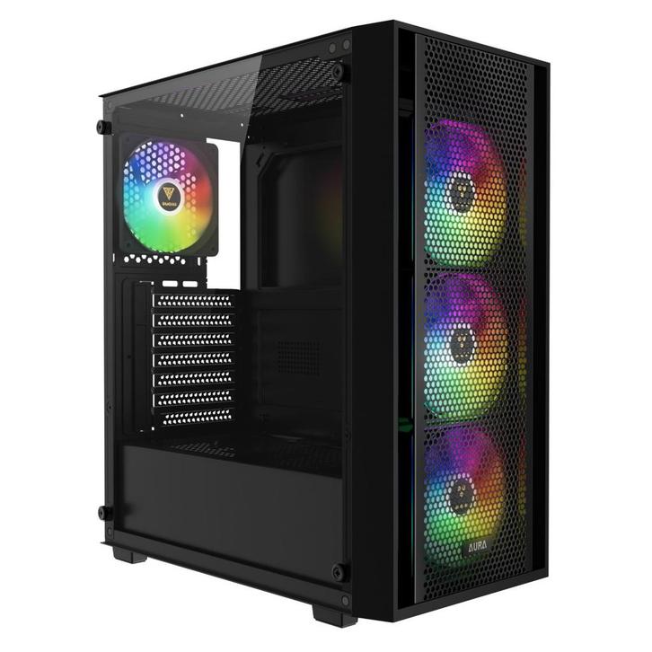 Gamdias Aura GC2 RGB Gaming Case Inclusief 550W Voeding -..., Informatique & Logiciels, Boîtiers d'ordinateurs, Enlèvement ou Envoi