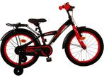 Volare Thombike Kinderfiets - Jongens - 18 inch - Zwart Rood, Fietsen en Brommers, Verzenden, Zo goed als nieuw