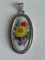 Jugendstil Zilver Meissen Medaillon - 5 cm (Zonder