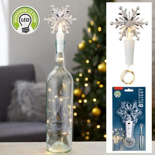 Flessenkurken kunststof sneeuwvlok micro-led fles stop kurk, Hobby en Vrije tijd, Knutselen, Nieuw