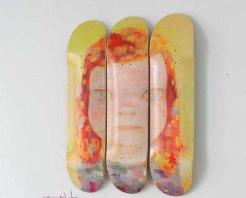 Yoshitomo Nara x The Skateroom - Light Haze Day, Antiquités & Art, Art | Peinture | Moderne