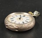 Sterling zilveren - vest zakhorloge - 1850-1900, Handtassen en Accessoires, Horloges | Heren, Nieuw