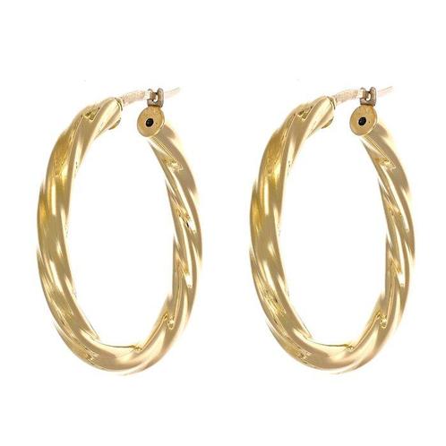 Boucles doreilles - 18 carats Or jaune, Handtassen en Accessoires, Oorbellen