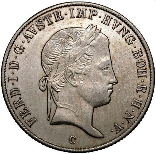 Oostenrijk. Ferdinand I. 20 Kreuzer 1845, Postzegels en Munten, Munten | Europa | Niet-Euromunten
