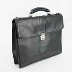 Burberrys - Leather Briefcase Business Bag Black Grained