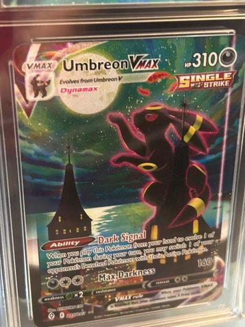 Pokémon - 1 Graded card - umbreon vmax - umbreon vmax -