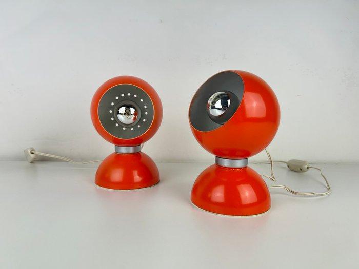 Lampadari Reggiani - Lampe (2) - Lampes chromées Eyeball, Antiquités & Art, Antiquités | Éclairage