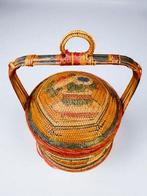 Antiek Trouwkist - Chinees - laat-Qing periode - bamboe -