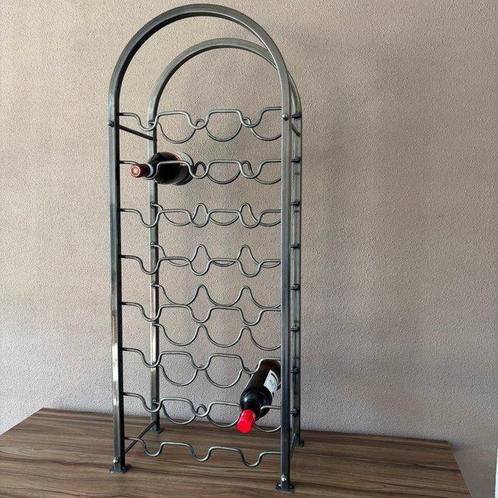 Wijnrek - Metaal - Design, Antiek en Kunst, Curiosa en Brocante