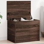 vidaXL Opbergbox 60x42x46 cm bewerkt hout bruin eikenkleurig, Huis en Inrichting, Verzenden, Nieuw
