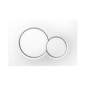 Bedieningsplaat Sigma by Geberit Frontbediening Mat Wit, Ophalen of Verzenden, Overige typen