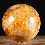 Spirituele communicatie Gouden hematoïde genezende kwartsbol