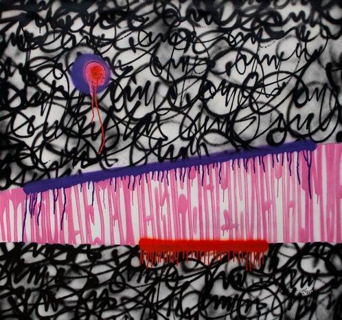 RAM - Pós-Graffiti - Sine fine Tempore, Antiek en Kunst, Kunst | Schilderijen | Modern