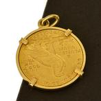 Pendentif en forme de monnaie - 21,6 carats Or jaune