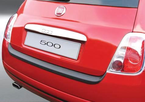 Achterbumper Beschermer | Fiat 500/500C 2007-2015 | ABS Kuns, Auto diversen, Auto-accessoires, Nieuw, Verzenden