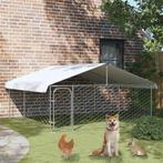 vidaXL Hondenkennel met dak 300x300x150 cm, Verzenden, Nieuw
