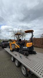 Minigraver mini-pelle Carter zwenkarm, 3 graafbak LEVERING, Verzenden, Graafmachine