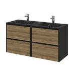 Tiger Reverse Meubelset 120 cm met 4 lades Chalet eik - Mat, Doe-het-zelf en Bouw, Ophalen of Verzenden, Nieuw, Bad