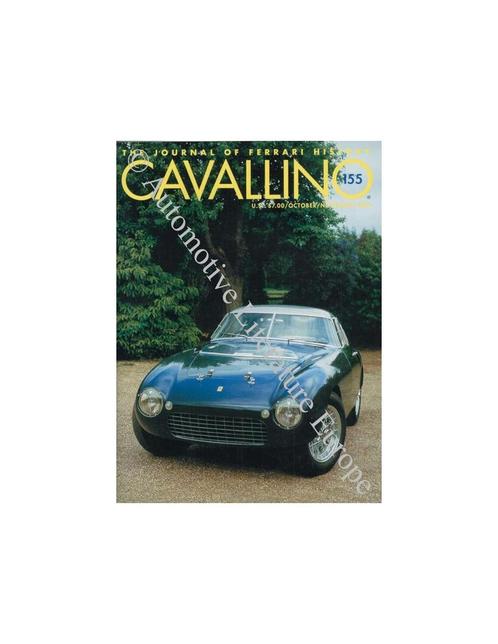 1989 FERRARI CAVALLINO MAGAZINE USA 50, Livres, Autos | Brochures & Magazines, Enlèvement ou Envoi