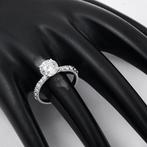 Zonder minimumprijs - Ring - 14 karaat Witgoud - 2.23ct. tw., Handtassen en Accessoires, Ringen, Nieuw
