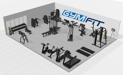 Bedrijfsfitness ruimte | Hotel ruimte | Fysiotherapie |, Sport en Fitness, Fitnessmaterialen, Overige typen, Ophalen of Verzenden