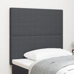 vidaXL LED Hoofdbord Donkergrijs 80 cm Corduroy Stof, Huis en Inrichting, Verzenden, Nieuw