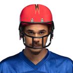 Helm American football rood, Verzenden, Nieuw