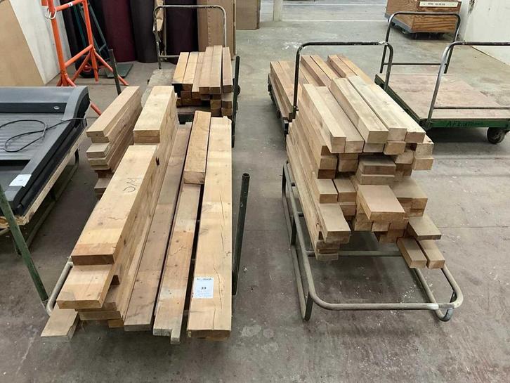 Online veiling - Partij houtresten, Zakelijke goederen, Machines en Bouw | Houtbewerking, Ophalen