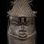 Tête royale Ifé - Bronze ancien - Yoruba - Nigeria, Antiek en Kunst