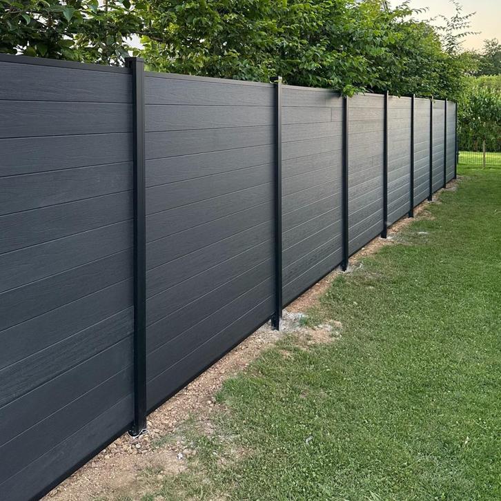 Actie - Mooiste composiet schutting - Extra scherpe prijs, Tuin en Terras, Schuttingen, 6 meter of meer, Nieuw, Kunststof, 1 tot 2 meter