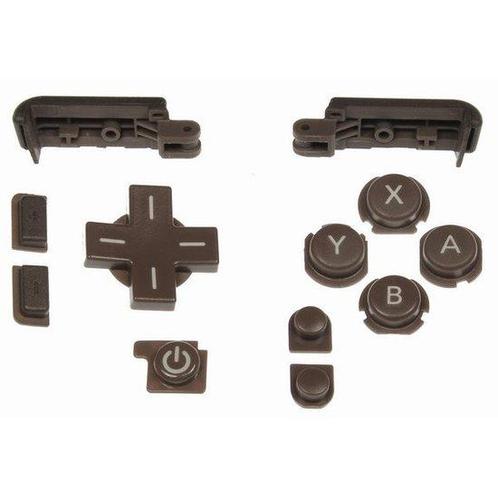 Button Set voor DSi XL (Brown), Consoles de jeu & Jeux vidéo, Consoles de jeu | Nintendo DS, Envoi
