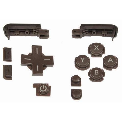 Button Set voor DSi XL (Brown), Games en Spelcomputers, Spelcomputers | Nintendo DS, Verzenden