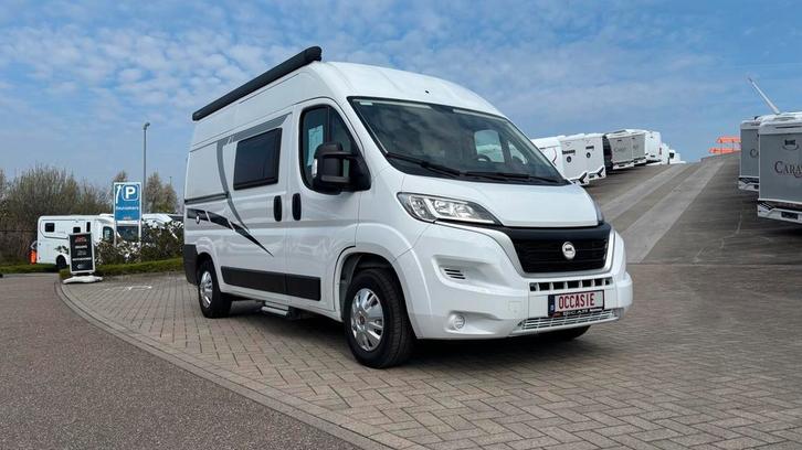 McLouis Menfys Van 1 S-line met 38926 km en dwarsbed 93096, Caravanes & Camping, Camping-cars