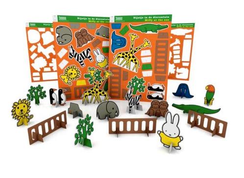 10 stuks - Nijntje bouwplaat dierentuin, Kinderen en Baby's, Speelgoed | Duplo en Lego, Verzenden
