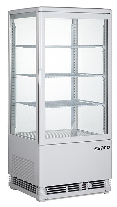 SARO Mini-koelvitrine - SC 80 wit, Articles professionnels, Horeca | Équipement de cuisine, Envoi