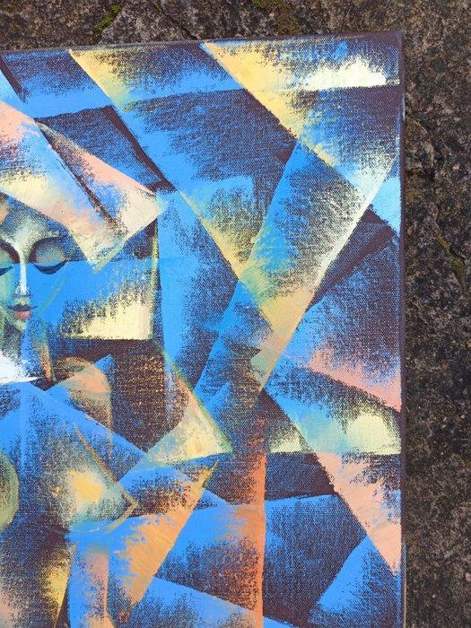 Jií Petr - Time for Primitivo, Antiek en Kunst, Kunst | Schilderijen | Modern