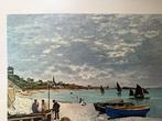 Claude Monet (1840-1926) - LA Plage à Sainte-Adresse