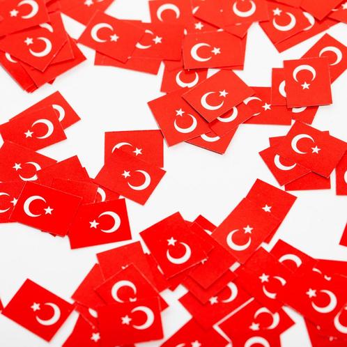 Turkije Tafelconfetti Papier 150st, Hobby en Vrije tijd, Feestartikelen, Nieuw, Verzenden